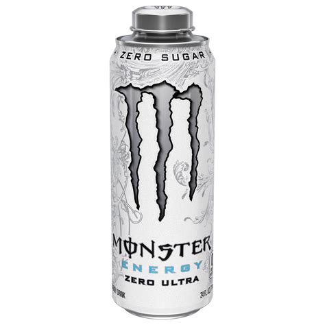 Monster Zero Ultra Energy Drink, 24 Fl. Oz. - Walmart.com - Walmart.com