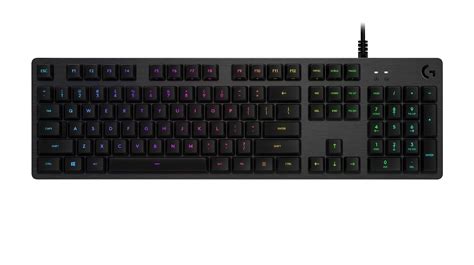 Logitech G512 Carbon Lightsync RGB GX Brown Switches Wired Mechanical ...