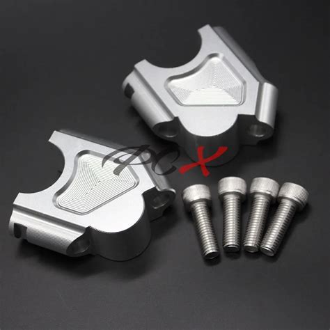 For Benelli TRK502 TRK 502 2016 2017 Motorcycle Accessories CNC Aluminium Handle Bar Clamp ...