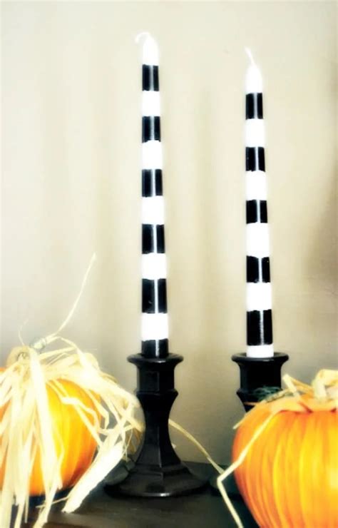 Halloween Candles and Holders - DIY Tutorial