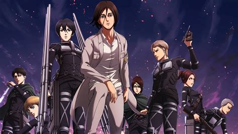 attack on titan, anime, shingeki no kyojin, final season, characters ...