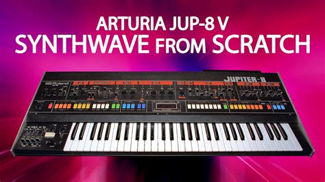 Making BEAUTIFUL SYNTHWAVE with Arturia Jup-8 V (Jupiter 8 plugin) - YouTube