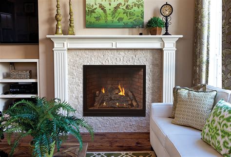 Empire Tahoe Clean-Face Direct-Vent Traditional Fireplace Luxury 42 ...