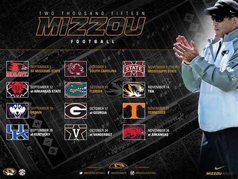 Mizzou Schedule 2024 Football