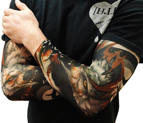 Tattoo Sleeves - Vicious Wolf Fake Tattoo Sleeves (Pair) – Bewild