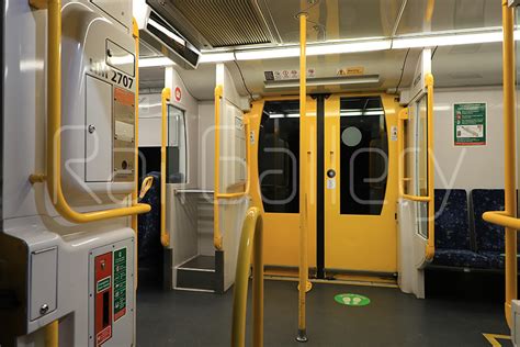 NSW Trainlink Hunter Railcar Interior - RailGallery Stock Library