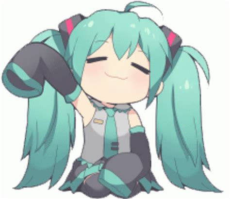 Anime Wave GIF - Anime Wave Hatsune Miku - GIF 탐색 및 공유