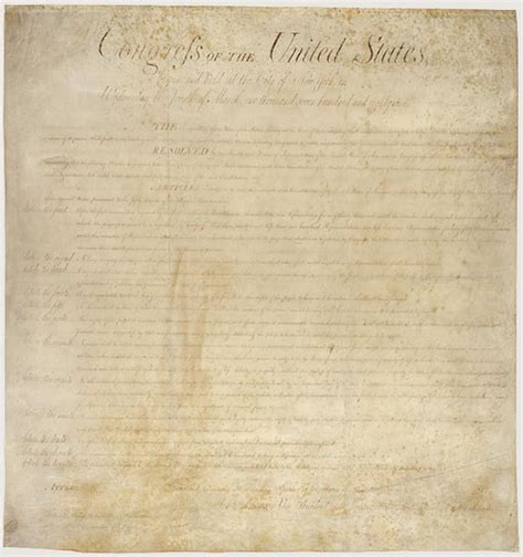 The Bill of Rights - U.S. Constitution Amendments