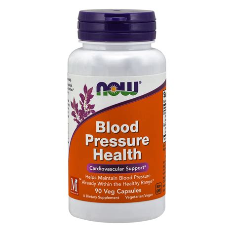 Now Foods Blood Pressure Health 90 Capsules - HealthPorter