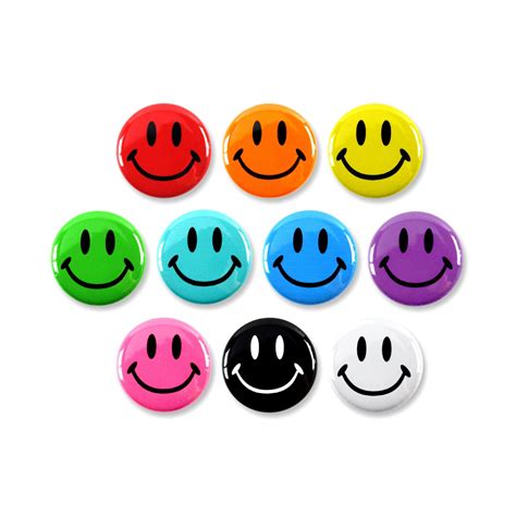 Multicolor Megapack! A rainbow of smileys perfect as party favors, gifts, prizes, birthdays, or ...