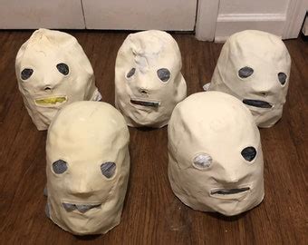 Crash Test Dummy Mask | Etsy