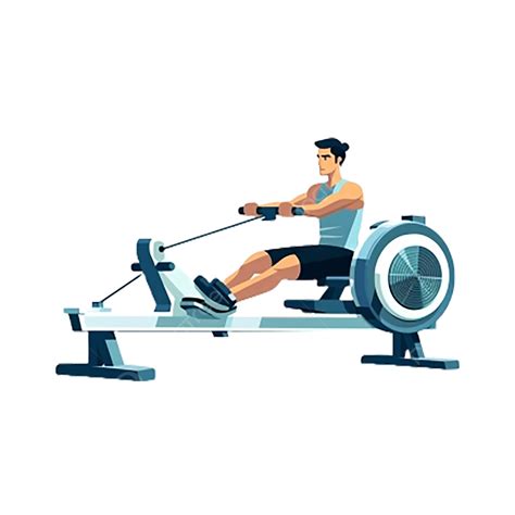 Rowing Machine Clipart