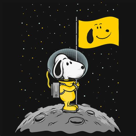 Snoopy Moon Landing