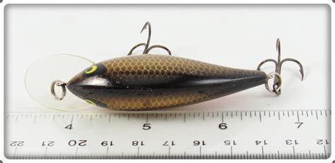 Vintage Smithwick Chrome Gold With Black Scales Bo Jack Lure For Sale ...