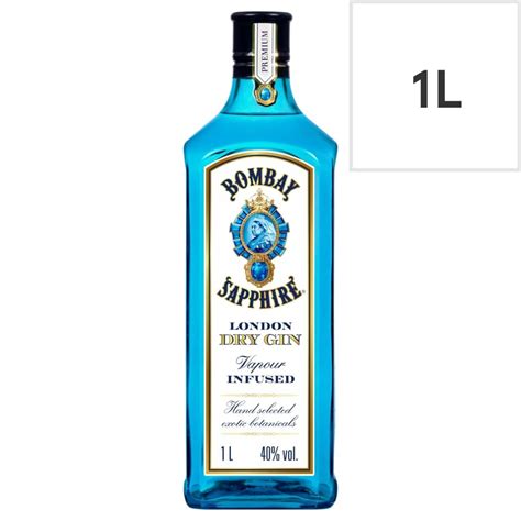 Bombay Sapphire Gin 1 Litre - Tesco Groceries