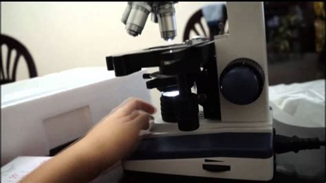 My Microscope (Amscope B120-B) - YouTube