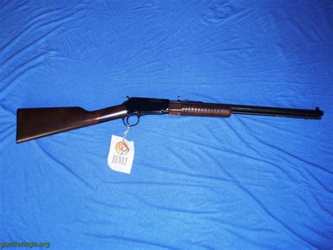 Gunlistings.org - Rifles 22 Magnum HENRY Pump Action Rifle