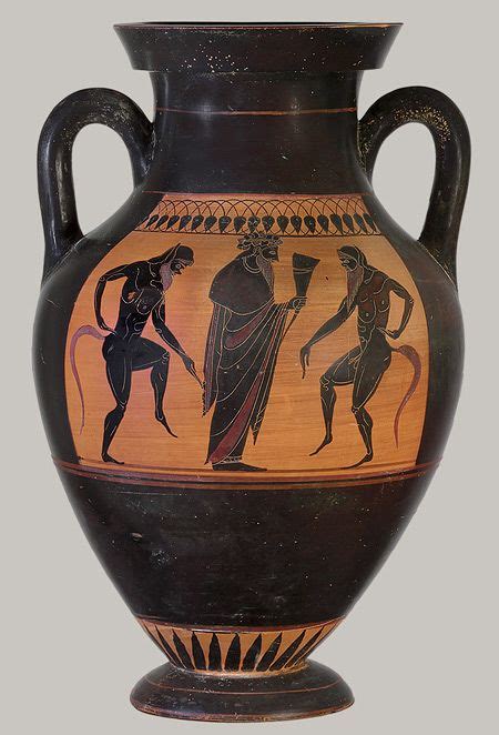 Attributed to the manner of the Lysippides Painter | Terracotta amphora (jar) | Greek, Attic ...