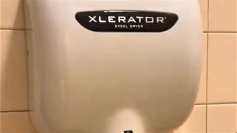 Xlerator Excel Hand dryer Macy’s Middletown, NY - YouTube