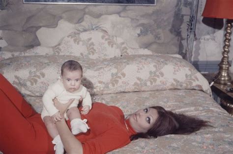 Lovely Photos of Sophia Loren at Home in Italy With Her Son Carlo Ponti Jr. in 1969 ~ Vintage ...