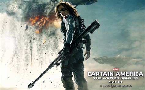 Sebastian Stan as Bucky Barnes / Winter Soldier: Captain America: The ...