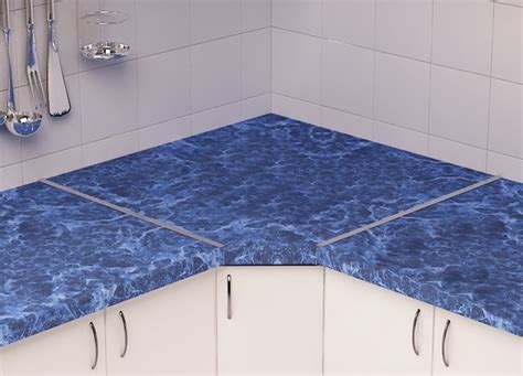 Blue marble countertops – a great beauty and striking appearance