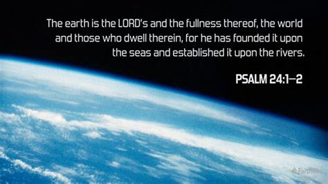 Psalm 24:1–6 NKJV - The earth is the LORD’s, and… | Biblia