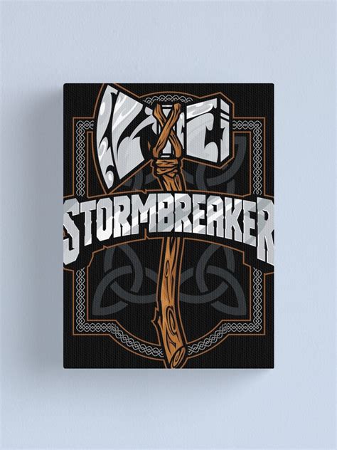 "Stormbreaker" Canvas Print for Sale by designachieve | Redbubble