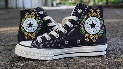 Converse Custom Shoes/ Converse Custom Wedding/ Custom - Etsy