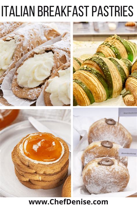 9 Popular Italian Breakfast Pastries To Try in Italy — Chef Denise