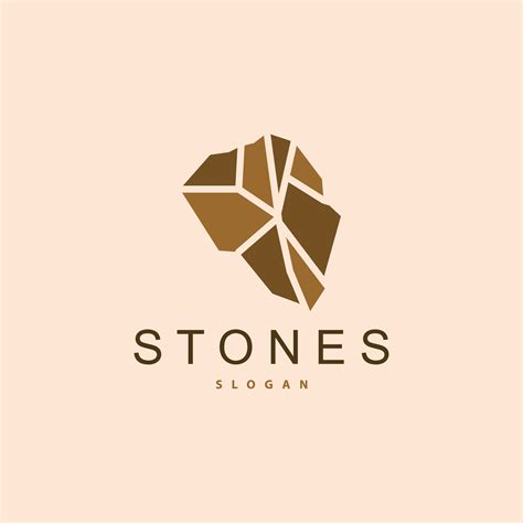 Stone Logo, Premium Elegant Design, Stone Balance Vector, Stepping Rock ...