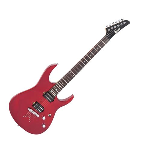 DISC Encore E89 Electric Guitar, Thru Red na Gear4Music.com