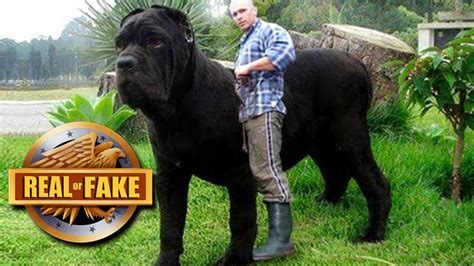 World's BIGGEST DOG Photo? - Real or Fake - YouTube