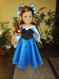 Handmade Princess Ariel (Little Mermaid) Inspired Blue Dress outfit fo – American Girl Doll ...