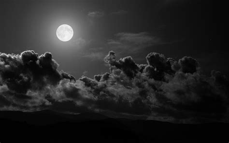 Night Sky Moon Wallpapers Images Photos Pictures Backgrounds