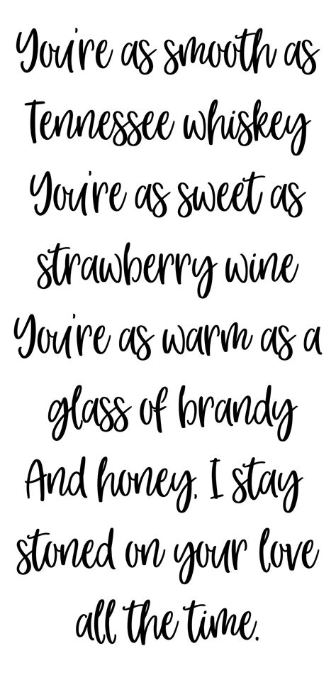 Tennessee whiskey lyrics – Artofit