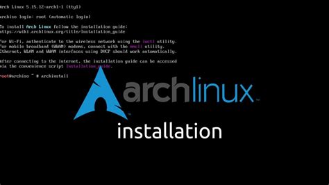 Arch Linux (+KDE Plasma) installation - YouTube