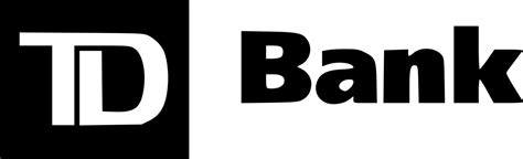 TD Bank Logo Black and White – Brands Logos