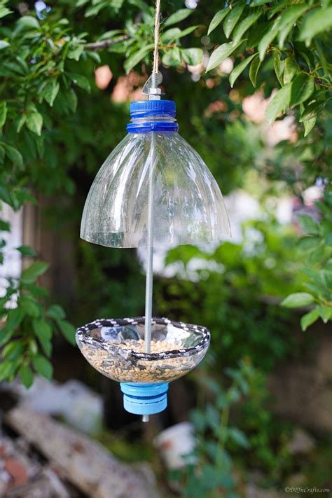 Homemade Bird Feeders From Plastic Bottles