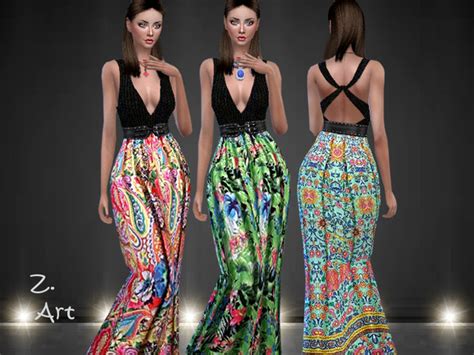 Sims 4 Boho Clothes CC