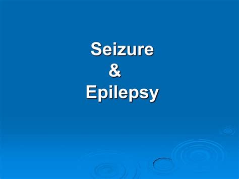 Epilepsy | PPT