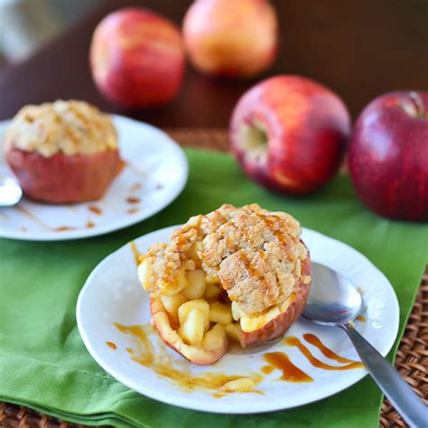 Apple Crunch Pie Apple Cups