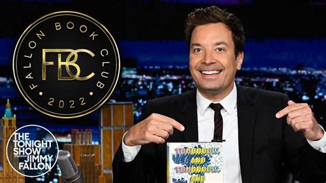 Jimmy Chats About the Fallon Book Club's Summer Read Tomorrow, and Tomorrow, and Tomorrow - YouTube