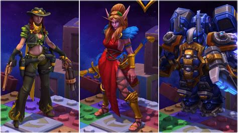 Heroes Of The Storm Characters Skins