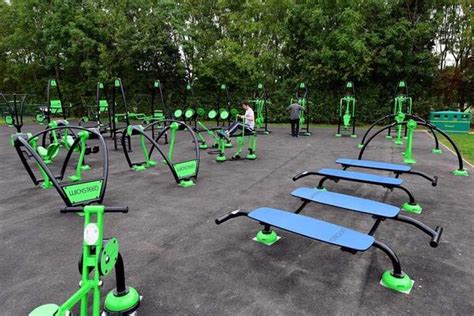 Futuristic, fun, free fitness: Enormous outdoor gym opens | Express & Star