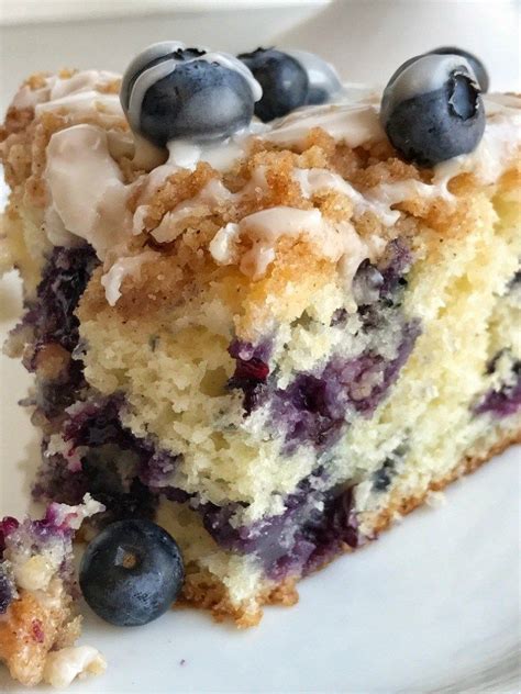 Blueberry streusel coffee is so fluffy, moist, buttery, and bursting ...