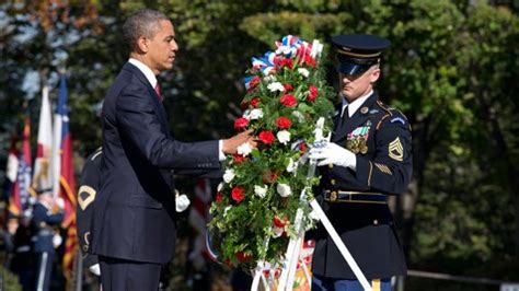 President Obama Marks Veterans Day at Arlington National Cemetery - ABC ...