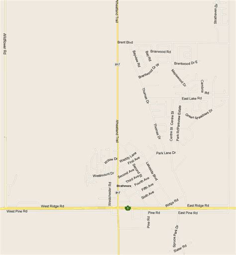 Strathmore Map, Alberta - Listings Canada