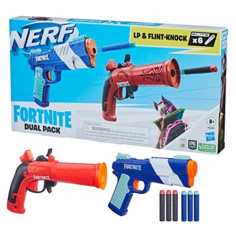 Nerf LP & Flint-Knock Fortnite Dual Pack, 2 ct - Fred Meyer