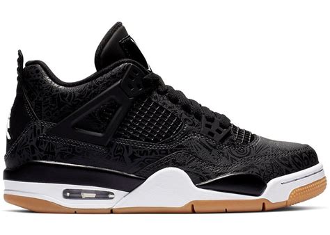 Air Jordan 4 Retro Laser Black Gum (GS) – Kickzr4us